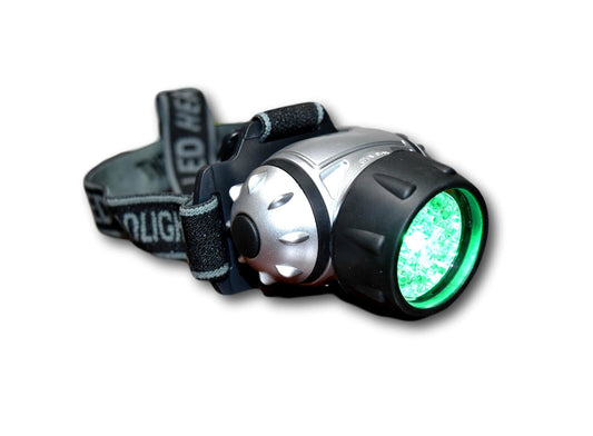 Headlamp LED Green light