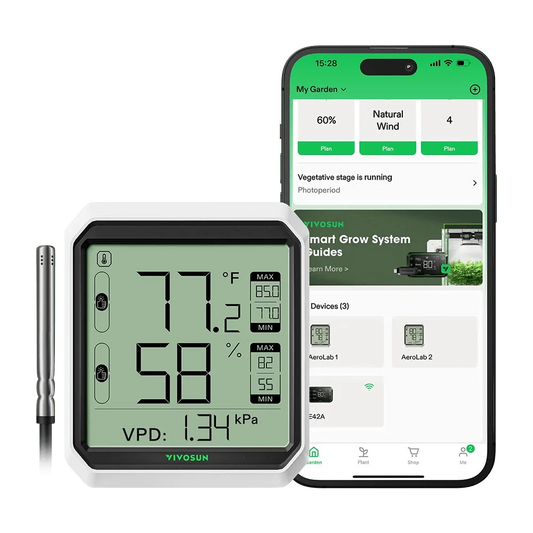Hygrowmeter Vivosun Aerolab