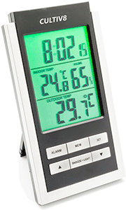 Thermometer / Hygrometer LED Cultiv8